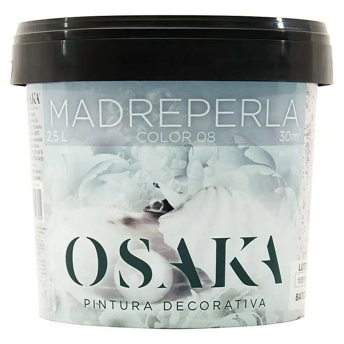 Osaka Pintura para efectos decorativos Madreperla - Azul, 2,5 l
