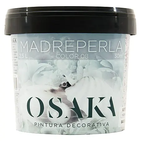 Osaka  Pintura para efectos decorativos Madreperla