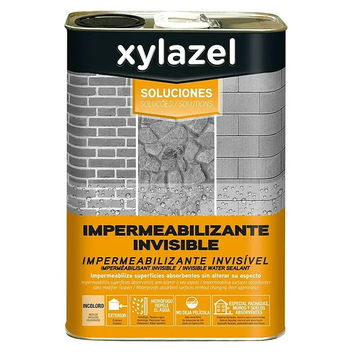 Xylazel Impermeabilizante Invisible - Incoloro, 4 l