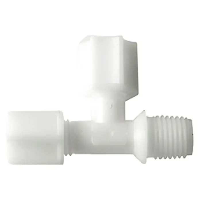 Bb agua Conector en T postfiltro - Polipropileno, ¼″