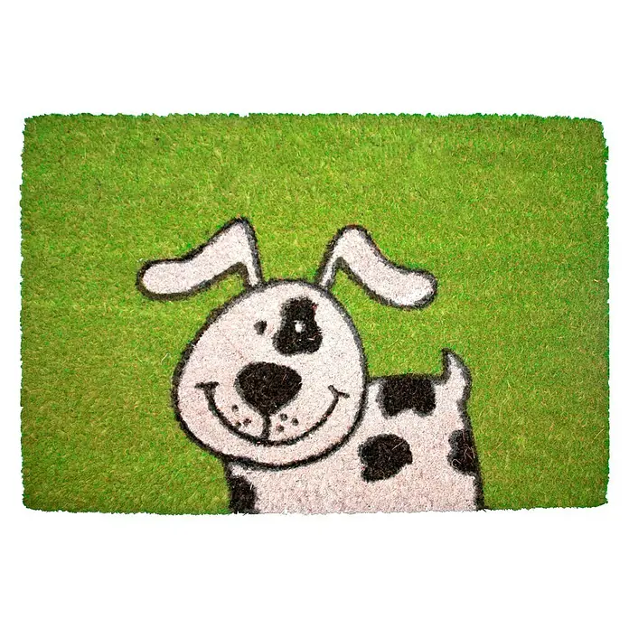 Felpudo de coco Capitol - 60 x 40 cm, Fibra de coco natural y PVC