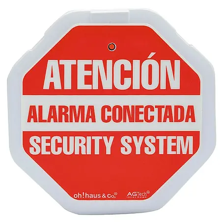 Alarma para ventana advertencia