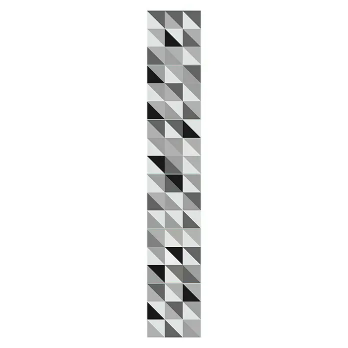 Adhesivos decorativos Scandi Nave - Motivo decorativo, Blanco/Negro, 15 x 15 cm, 6 piezas