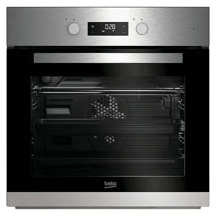 Beko Horno empotrado BIE 22301 X - Número de tipos de calentamiento: 6 ud., Volumen horno: 71 l