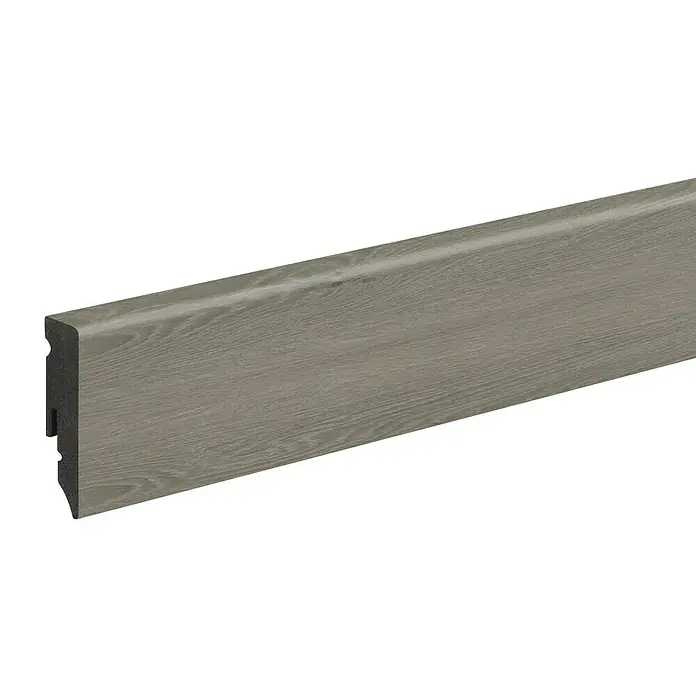 Profiles and more Podna kutna lajsna KU51L Borneo - 2,4 m x 15 mm x 50 mm, Ravni oblik - Pogled s lijeve strane