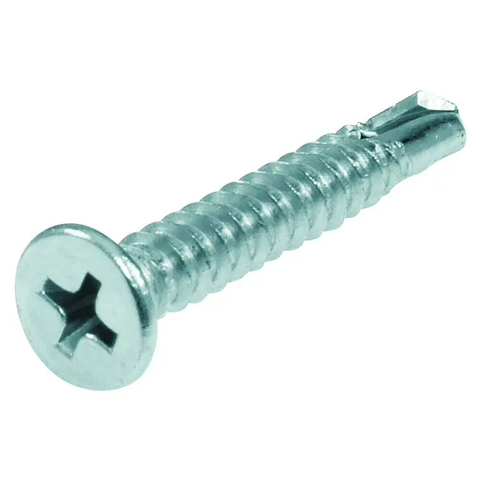 Stabilit Bohrschraube - Ø x L: 4,8 x 22 mm, 50 Stk., Verzinkt, Kopf-Kreuzschlitz (Phillips), Senkkopf - Ansicht von oben