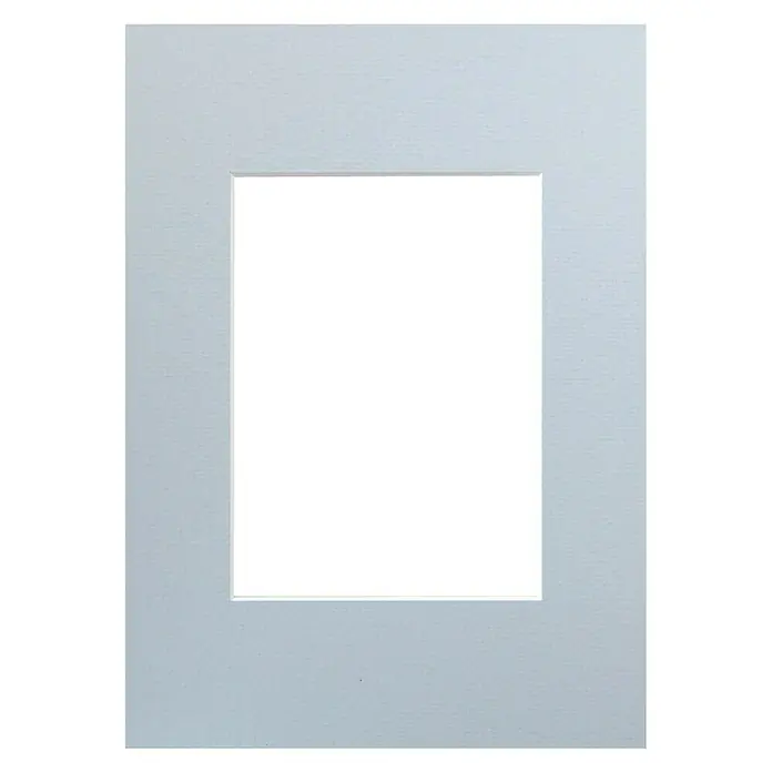 Nielsen Paspartu White Core - Svijetloplave boje, D x Š: 21 x 29,7 cm, Format slike: 13 x 18 cm - Pogled sprijeda