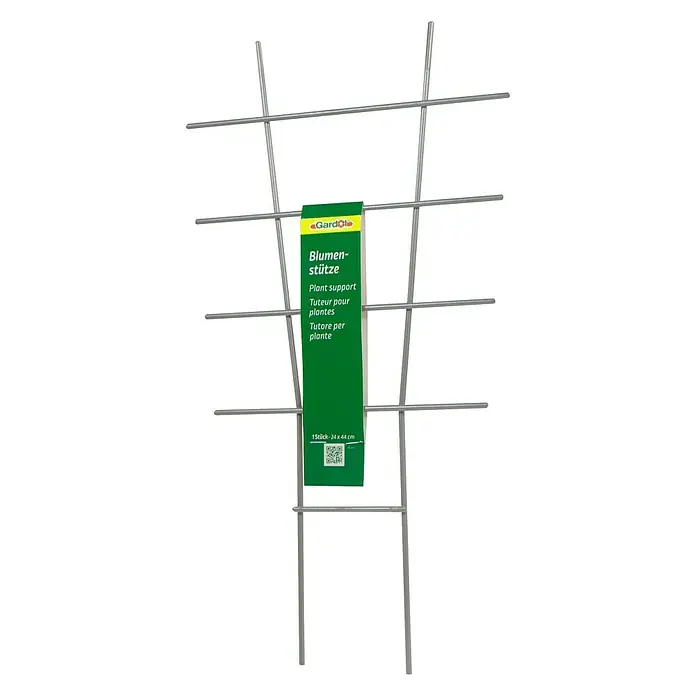 Gardol Element za penjačice - 24 x 44 cm, Metal, Srebrne boje - Pogled s lijeve strane