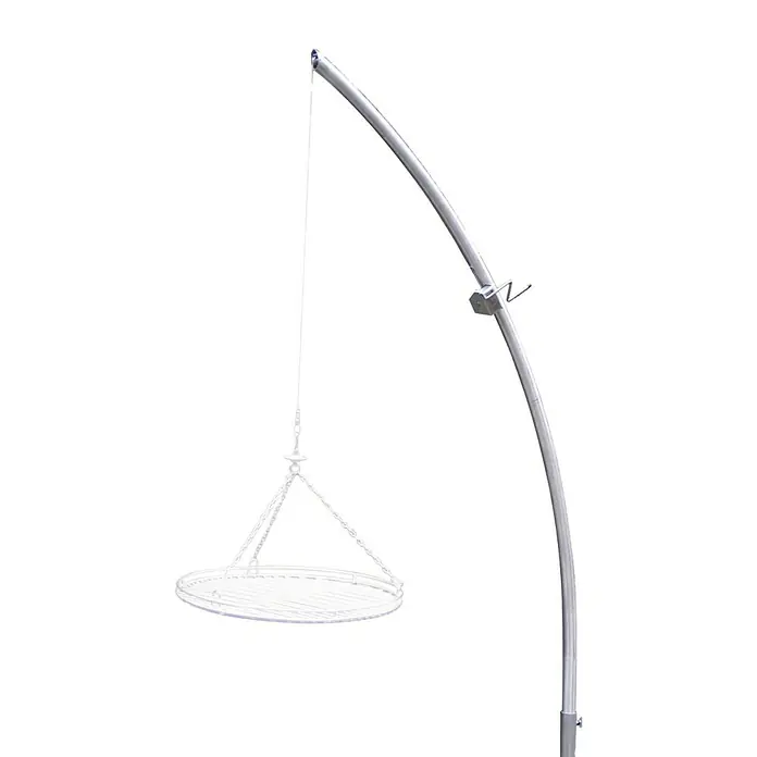 Grillgalgen - 150 cm, Edelstahl - Vorderansicht
