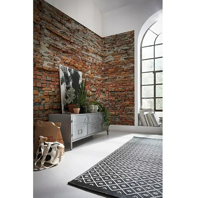 Komar Into Illusions Fototapete Bricklane - 4 -tlg., B x H: 368 x 248 cm, Vlies - Vorderansicht