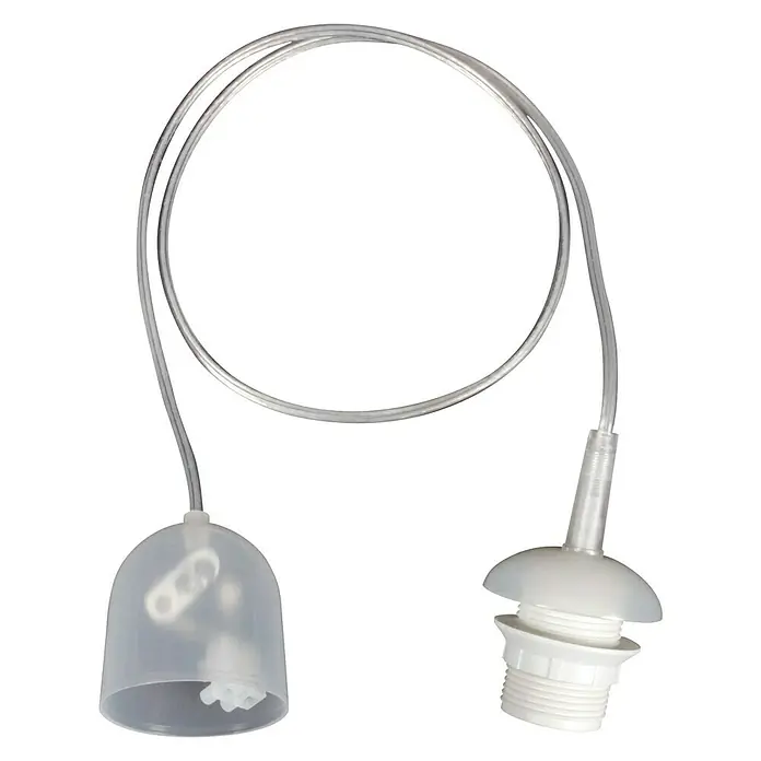 Näve Lampenpendel - Transparent, 120 cm, E27, Max. 60 W - Vorderansicht