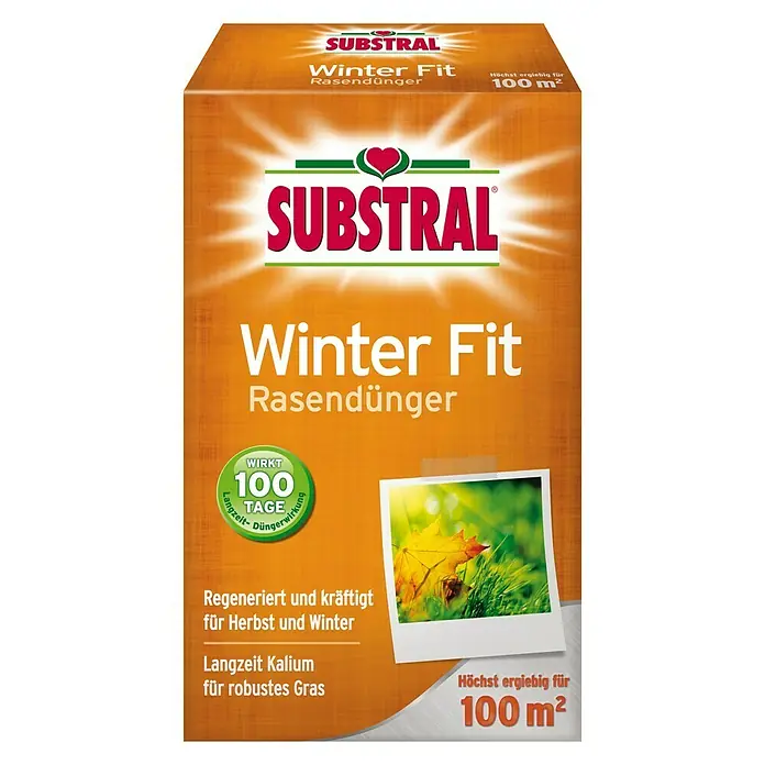 Substral Jesensko gnojilo za trato - Vsebina zadostuje za približno: 100 m², 2 kg - Pogled od spredaj