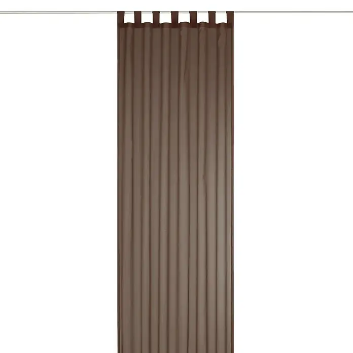 Elbersdrucke Schlaufenschal Feel Good - 140 x 255 cm, 100% Polyester, Braun - Vorderansicht