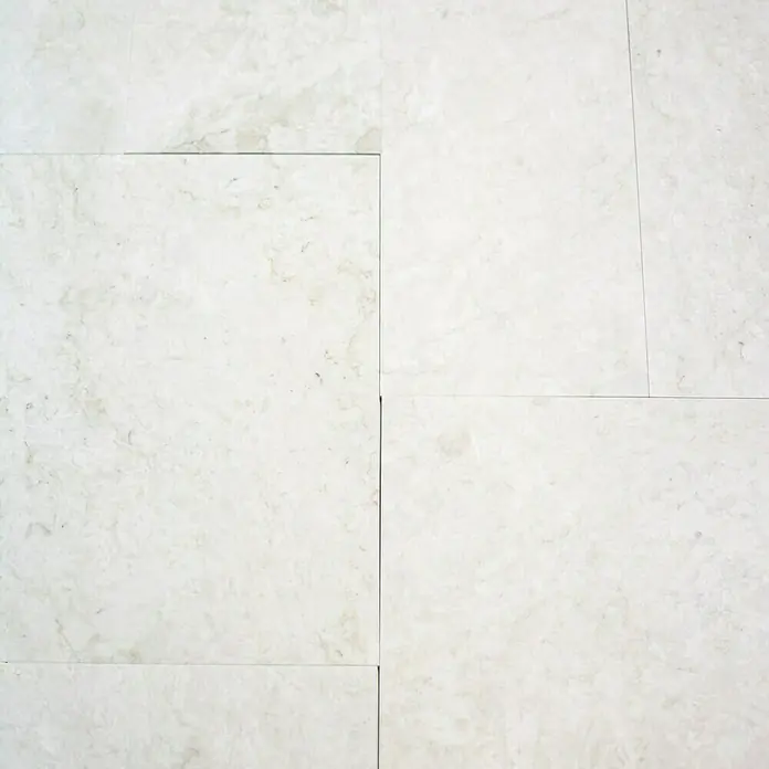 Antikmarmor Botticino Marble Römischer Verband - 6 -tlg., Beige, Matt - Ansicht von oben