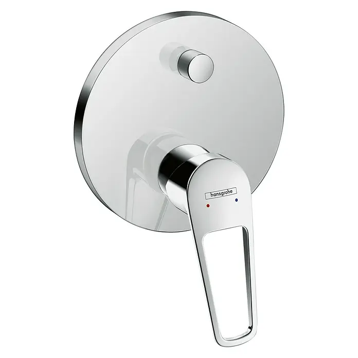 Hansgrohe Novus Loop UP-Badewannenarmatur - Chrom, Glänzend