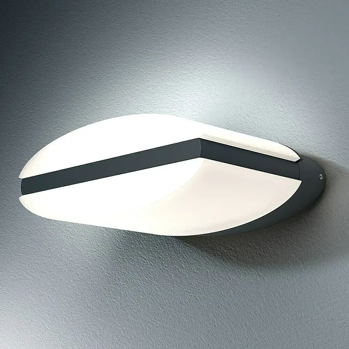 Ledvance LED-Außenwandleuchte Ellipse - 13 W, 16,1 x 18,6 x 7,5 cm, IP44