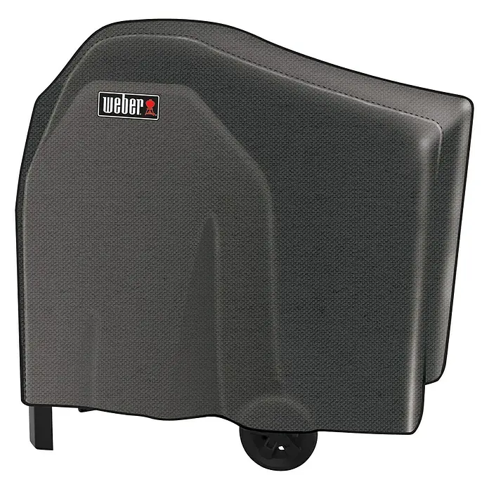 Weber Premium Zaštitna navlaka za roštilj - Namijenjeno za: Weber pametni roštilj Pulse 1000 s kolicima, Weber pametni roštilj Pulse 2000 s kolicima - Pogled sprijeda