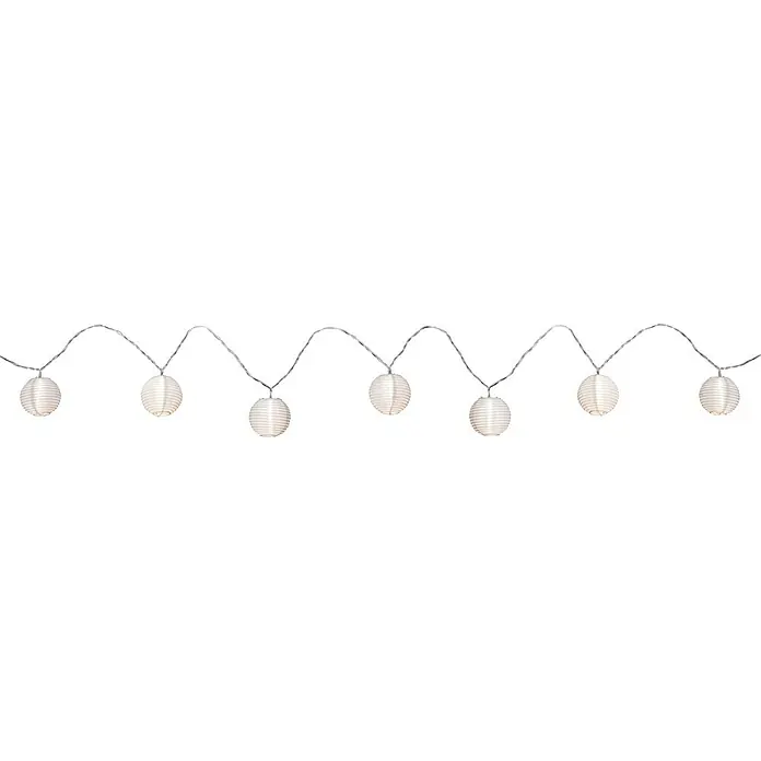 Paulmann LED-Lichterkette Lampion - 7-flammig, 3,6 m, Außen - Vorderansicht