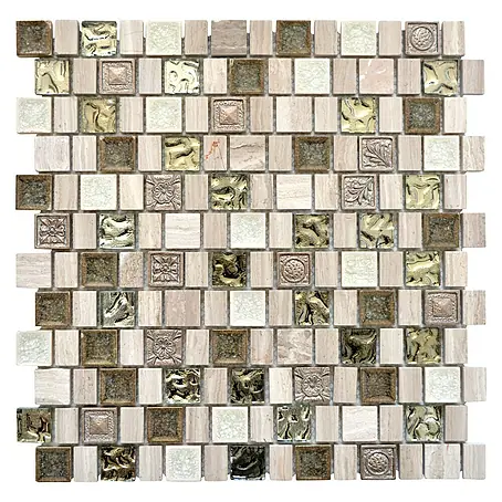 Mosaikfliese Multiformat Crystal Mix XNM DF1