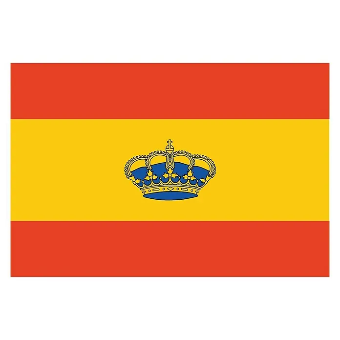 Bandera España con corona - 40 x 60 cm