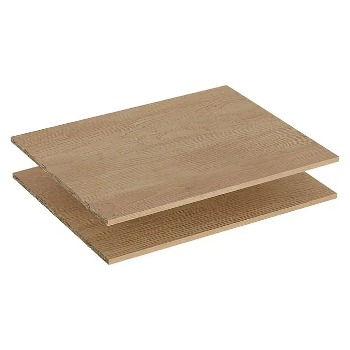 Finsa Set de estanterías para el armario - L x An x Al: 72 x 57,3 x 1,6 cm, Roble