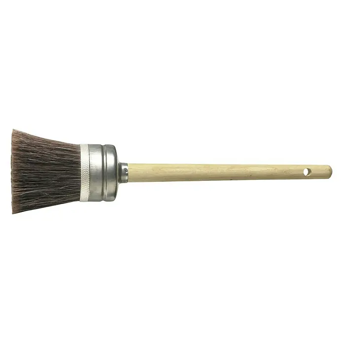 Brocha para albañilería Campir Nº4 - Anchura cerdas: 70 mm, Tipo de cerdas: Mix de cerdas, Material empuñadura: Madera - Vista descendente