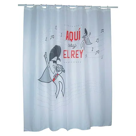 Venus  Cortina de baño textil Elvis