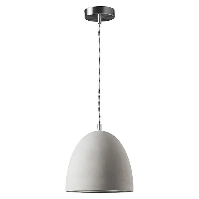 Home Sweet Home Pendelleuchte rund Concrete - Ø x H: 200 mm x 121 cm - Vorderansicht