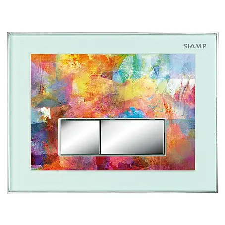 Siamp  Betätigungsplatte Reflet 90