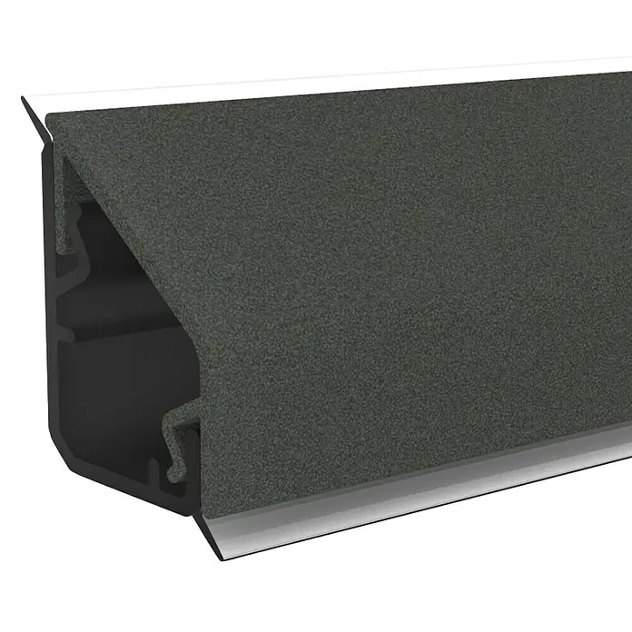 CUCINE Wandabschlussprofil Design 3579 Seattle Steel - 300 x 1,6 x 2,4 cm - Linke Seitenansicht