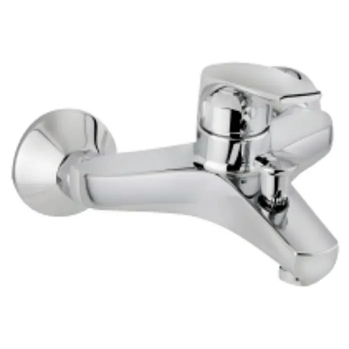 Teka MT Plus Grifo monomando de bañera - Cromo, Brillante