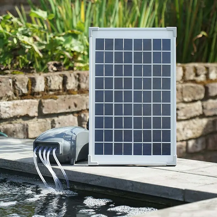 Ubbink Solar-Teichlüfter Airsolar 600 - 10 W, Teichgröße: 5 m³ - Stimmungsaufnahme
