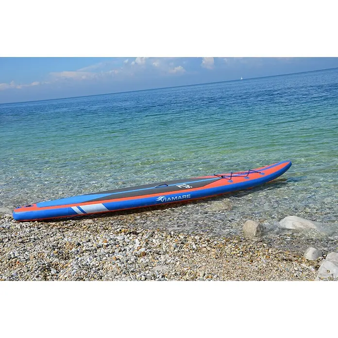 Viamare SUP-Board Race 380 - L x B x H: 380 x 76 x 15 cm, Nutzlast: 150 kg, Aufblasbar