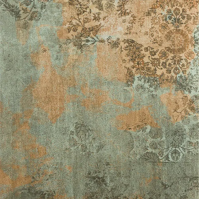 Feinsteinzeugfliese Bagdad - 59,2 x 59,2 cm, Braun/Grün/Beige, Matt