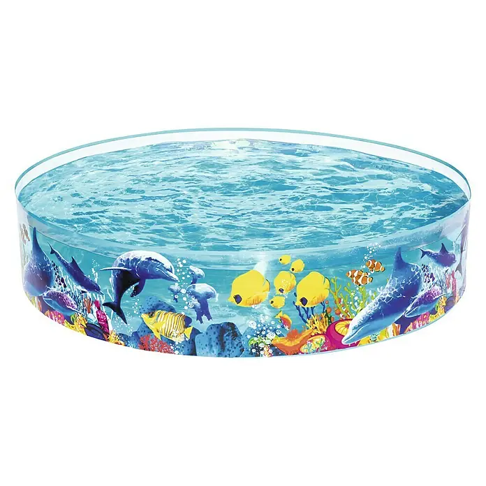 Bestway Dječji bazen Fill 'n Fun - Ø x V: 183 x 38 cm, Zapremnina: 946 l, Više boja - Pogled sprijeda