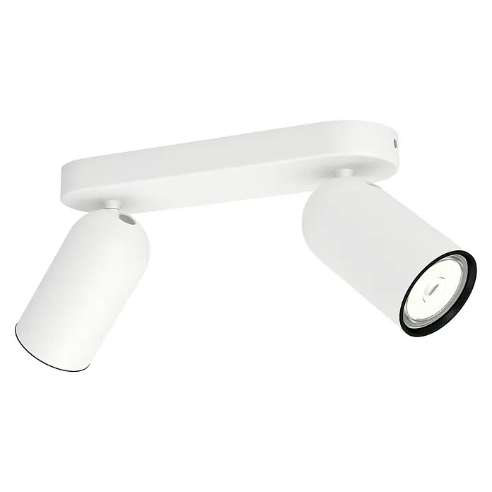 Philips Regleta Pongee - 10 W, L x An x Al: 8,2 x 24 x 12,2 mm, Blanco, GU10
