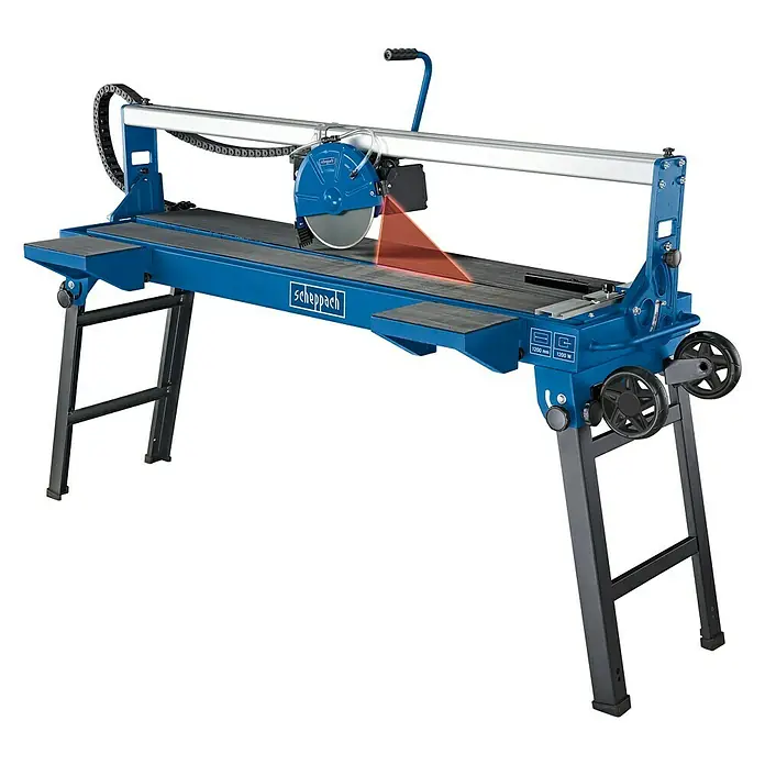 Scheppach Fliesenschneider FS 4700 - 1.200 W, Schnitttiefe: 0 mm - 40 mm - Vorderansicht