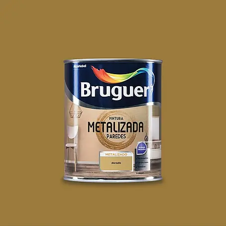 Bruguer  Pintura metalizada objetos