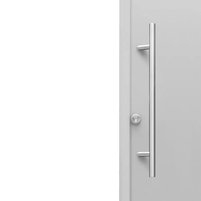 Splendoor Haustür Thermodoor SP40G - 110 x 210 cm, DIN Anschlag: Links, Grau