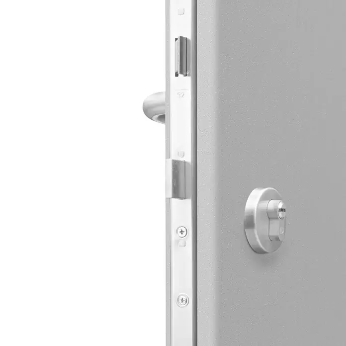 Splendoor Haustür Thermodoor SP40G - 110 x 210 cm, DIN Anschlag: Links, Grau