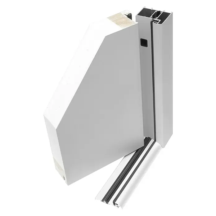 Splendoor Haustür Thermodoor SP40G - 110 x 210 cm, DIN Anschlag: Links, Grau