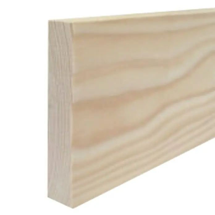 Amco Rechteckleiste - L x B x H: 2 m x 20 mm x 100 mm, Fichte/Kiefer, Unbehandelt