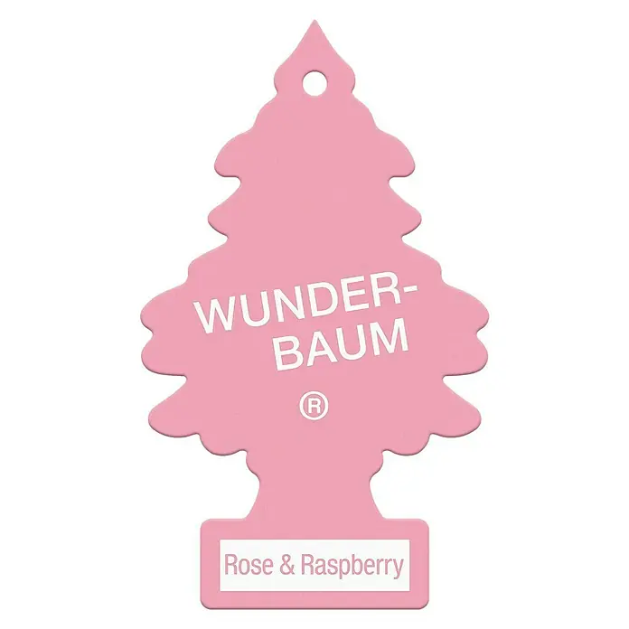Wunderbaum Osvježivač zraka - Rose & Raspberry - Pogled sprijeda