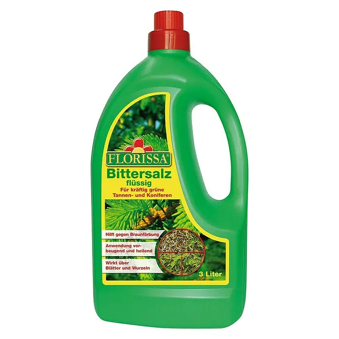 Florissa Tannen- & Koniferendünger Bittersalz - 3 l, Inhalt ausreichend für ca.: 85 m²