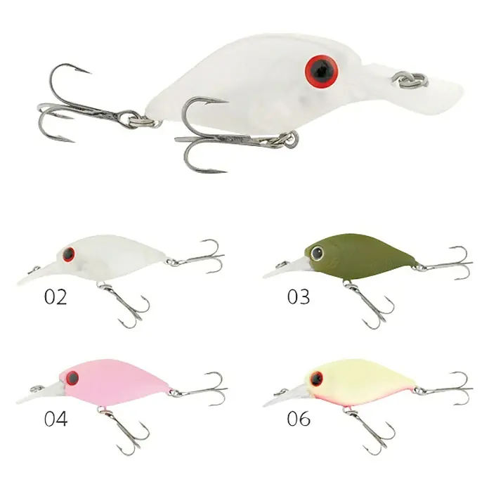 Tubertini Señuelo de pesca Little Crank River 01 - 1 ud., Pez objetivo: Pez depredador