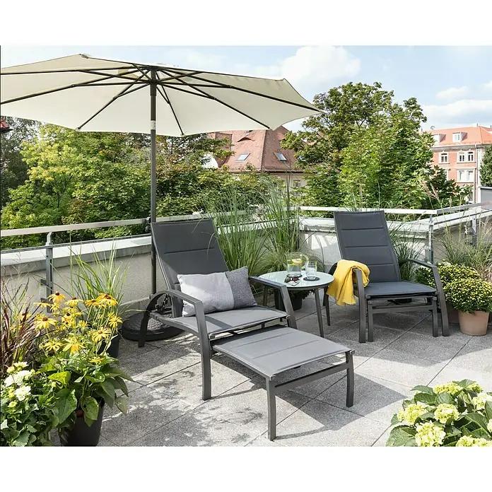 Sunfun Suncobran Torino - Natur, Promjer: 270 cm