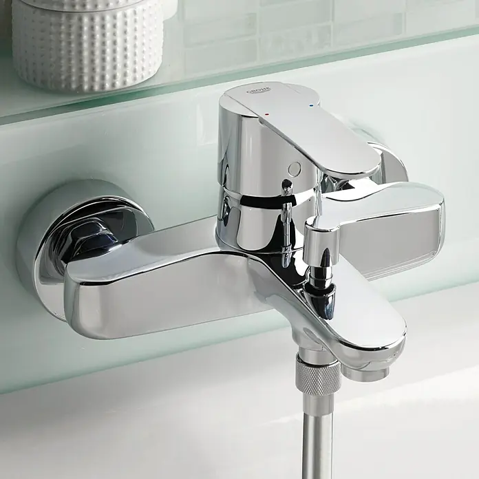 Grohe Wave Cosmopolitan Grifo monomando de bañera - Cromo, Brillante