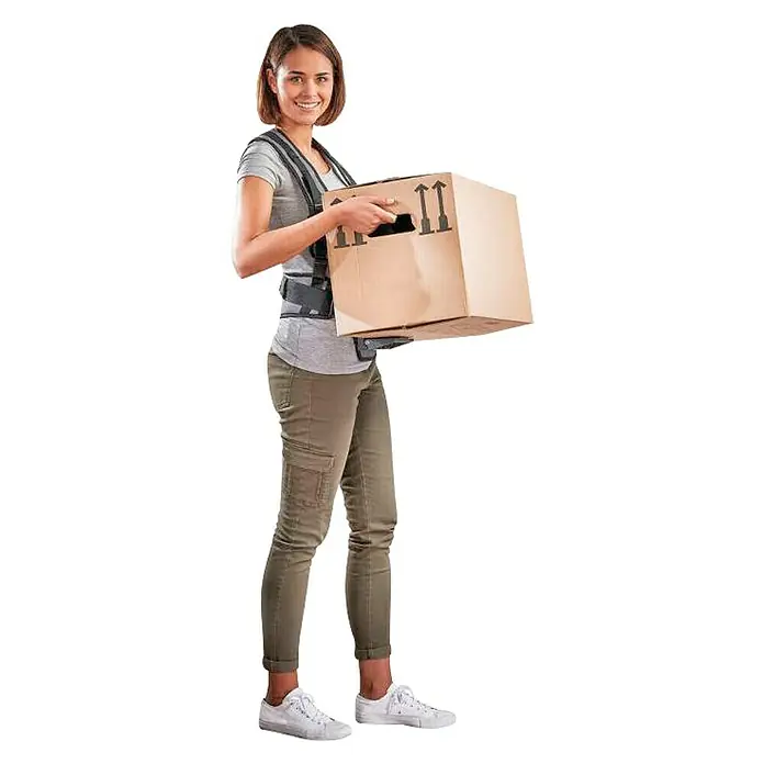Wolfcraft Faja de transporte - Negro, Capacidad de carga: 30 kg