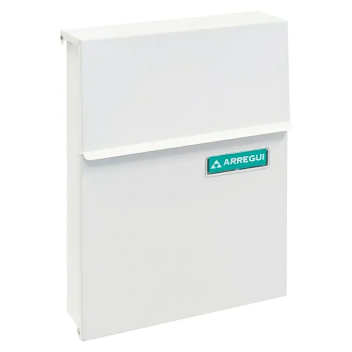 Arregui Line Buzón de correo E-6801 - Acero, L x An x Al: 23 x 6,5 x 30,5 cm, Blanco