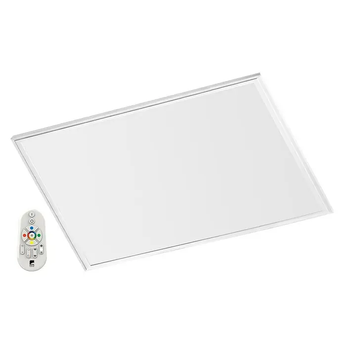Eglo Connect LED panel Salobrena C - 34 W, D x Š x V: 59,5 x 59,5 x 5 cm, Bijele boje, RGB - Pogled sprijeda